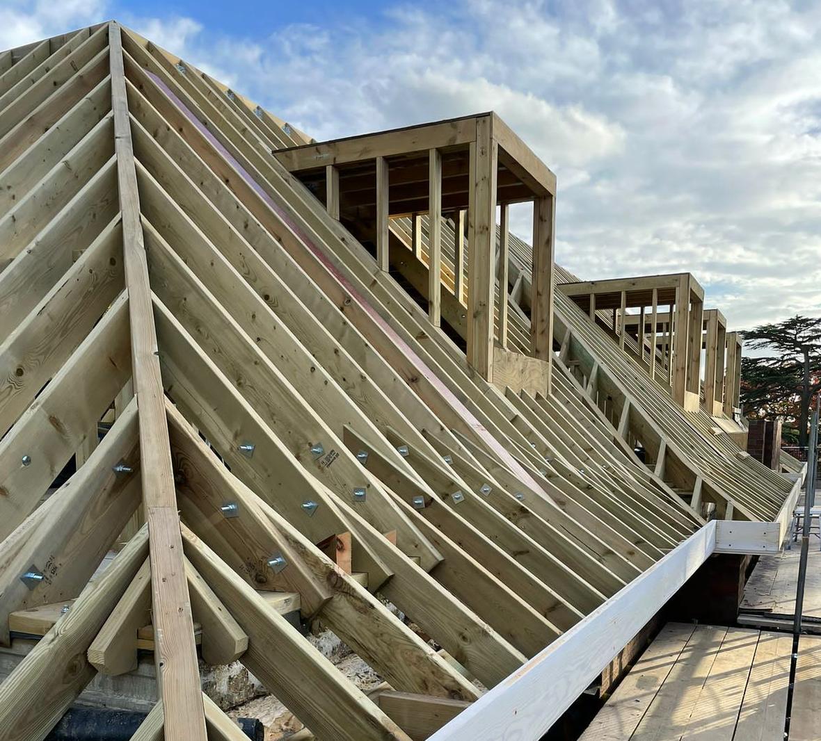 Roof replacement project by Alliance Roofing London